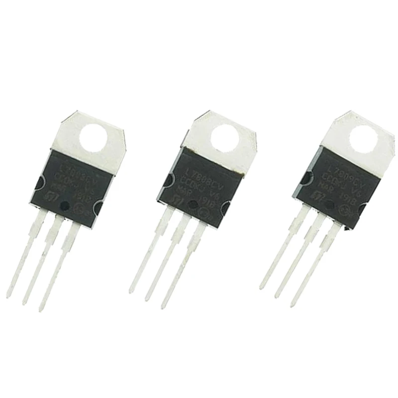 10PCS New and Original L7805 LM7805 MC7805 7805 TO-220 1.5A 5V L7805CV