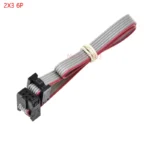 2pcs 2.54mm Pitch Fc-6/8/10/14/16/20/40/50 Pin 30cm Jtag Isp Download Cable Gray Flat Ribbon Data Cable For Dc3 Idc Box Header - Image 17