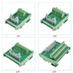 1Pcs IDC10P/14P/16P/20P/26P/30P/40P/50P Pin FC 2.54MM DC2 Male To Terminal Block Breakout PLC Relay Terminals Adapter Connector