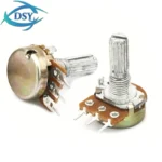 5PCS WH148 20mm B1K B2K B5K B10K B20K B50K B100K B250K B500K B1M 3Pin Linear Potentiometer 1K 2K 5K 10K 100K 250K 500K 1MΩ - Image 3