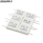 10PCS BPR56 5W 0.001 0.1 0.15 0.22 0.25 0.33 0.5 Ohm Non-Inductive Ceramic Cement Resistor 0.1R 0.15R 0.22R 0.25R 0.33R 0.5R