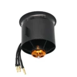 QX-MOTOR 70mm EDF QF3027 2200KV Brushless Motor CW CCW 12 Blades Ducted Fan use 100A ESC for RC Multirotor Helicopter Drone Part - Image 2