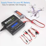 iMAX B6AC 80W 6A Lipo Battery Balance Charger LCD Display Discharger For RC Model Li-ion LiFe Nimh Nicd PB Lipo Battery Charging - Image 5