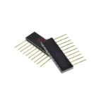 20PCS 10 PIN Single Row Straight FEMALE PIN HEADER 2.54MM PITCH pin long 11MM Strip Connector Socket 1X10 10PIN FOR arduino PCB - Image 2