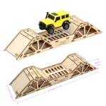 LDARC Desktop Simulation Off-road Obstacle Course for 1/43 RC Model Car Crawler Toy Field - Image 16