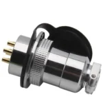 GX40 40MM aviation connector With Flange male & female 2/3/4/5/6/7/8/9 pin wire panel connector aviation plug socket 2pin 3pin - Image 2