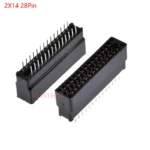 5pcs Edge Card Connector Slot 2.54 mm Pitch 8/10/12/16/18/20/28/30/36/40/50/60/72/80/98 Pin PCB Gold Finger Socket Through Holes - Image 22