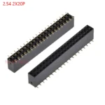 2/10PCS SMD SMT 2*2/3/4/5/6/7/8/9/10/12/16/20/40/ PIN double row female HEADER 2.54MM PITCH Strip Connector 2X/6/8/10/20 - Image 10