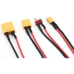 20CM XT30 XT60 XT90 T Plug Charge Lead to 4.0mm Banana Plugs Charge Cable Silicone Wire 16AWG For Lipo Battery - Image 2