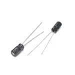 50pcs 35V10uF Aluminum Electrolytic Capacitor 10uF35v 35v10mF 10mF35v 35v 10uf 4x7mm - Image 2