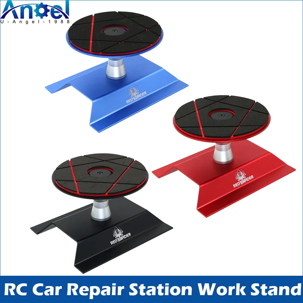 Seb468c4b0234409e941ce669eb874b8c6.webp Metal Repair Station Work Stand Assembly Platform for 1/10 1/8 RC Crawler Car TRX-4 Axial SCX10 90046 Redcat Gen8 r116 - Image 1