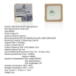 HGLRC M80 PRO M80PRO GPS GLONASS GALILEO QZSS SBAS BDS QMC5883 Compass 5V Power 25mm x 25mm x 8.3mm For FPV Drones Fixed-wing - Image 11