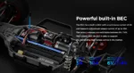 HobbyWing QuicRun WP 10BL120 G2 120A Waterproof Sensorless Brushless ESC Speed Controller 3652 3660 G2 Motor for 1/10 RC Cars - Image 12