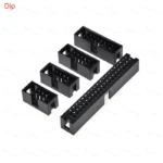 5/10Pcs DC3 1.27/2.0/2.54mm Dip/SMD/Right Angle 6/8/10/16/20/26/34/40/50Pin Male Socket Straight Idc Box Headers Cable Connector - Image 2