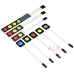 2/5/10Pcs Matrix Membrane Switch Keypad 1/2/3/4 Key Red Green Gray Yellow Keyboard Board for Arduino DIY Single Key - Image 2