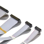 2PCS FC-FD DC4 2.54MM pitch male to female connector 8/10/16/20/40 PIN 20CM 30CM Flat Ribbon DOWNLOAD Data Cable IDC BOX HEADER - Image 3