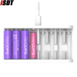 ISDT A8 Air AAA Battery Smart Charger 27W 8-Bay Househould battery Charger Wireless Operation for AA 10500 12500 - Image 5