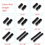 5/10Pcs DC3 1.27/2.0/2.54mm Dip/SMD/Right Angle 6/8/10/16/20/26/34/40/50Pin Male Socket Straight Idc Box Headers Cable Connector - Image 14