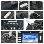 HelloRadio V16 PRO Multi Protocol Remote Control High-frequency Head EDGTX Touch Screen Radio Transmitter for RC FPV Drone - Image 35