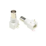 5PCS Q9 4pin BNC FEMALE socket right angle RF coaxial connector pcb mount 4 pin BNC JACK - Image 2