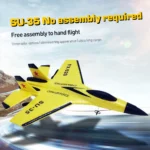RC Plane SU35 2.4G With LED Lights Aircraft Remote Control Flying Model Glider Airplane F22 FX820 FX620 FX622 A380 EPP Foam Toys - Image 5