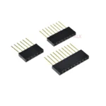 20PCS 6/8/10 PIN Single Row Straight FEMALE PIN HEADER 2.54MM PITCH pin long 11MM Strip Connector Socket 1X6 1x8 1x10 6P/8P/10P - Image 2