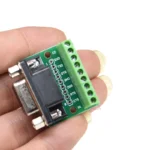 2PCS DB9 9PIN male female serial port connector to terminal adapter D-SUB COM RS232 TO RS485 converter BOARD terminal block - Image 4