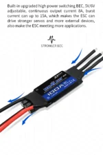 ZTW Beatles G2 32 bit ESC 20A 30A 40A 50A 60A 80A 100A 2-4S / 2-6S SBEC 5V/6V 8A Brushless Speed Controller for RC Airplane Dron - Image 22