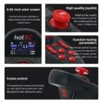 HOTRC DS-650 6CH 2.4G Radio System Transmitter Color Screen Remote Controller w/ F-06A Receiver for RC Boat Car Model DS600 - Image 13