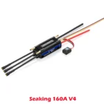 HOBBYWING Seaking Brushless ESC Boat Sensorless ESC 30A 60A 90A 120A 160A V4 Series IP67 Waterpoof Built-in BEC For RC Boats - Image 9