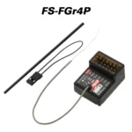 Flysky FGR4 FGR4S FGR4P built-in Single Antenna Bidirectional Receiver PPM/IBUS/PWM For Flysky FS-NB4 Remote Control Components - Image 2