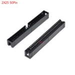 5/10pcs Dip 6/10/20/26/34/40 Pin 2.54mm Pitch Male Socket Straight Idc Box Headers Pcb Connector Double Row 10p/20p/40p/50p Dc3 - Image 11