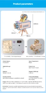 DIY Projector DIY Science Experiment Kit & Education Model Toy Physics Science Toys For Children Gift Toy Project - Image 10