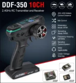 DUMBORC DDF-350 with X10FG / X10F 10CH RC Radio Transmitter and Receiver HD Screen   for RC Car Truck Crawler Boat Tank - Image 9