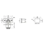 5/10 Pcs IEC320 C6 Inlet Plug 3 Pin Power Socket AC 250V 2.5A with Screw Mount Inlet White Black - Image 6
