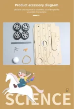 DIY Catapult Toy DIY Science Experiment Kit & Education Model Toy Physics Science Toys For Children Gift Toy Project - Image 14