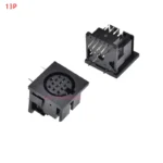 2/5PCS 3 4 5 6 7 8 13 Pin Mini DIN Female Socket Connector 4 5 6 8 Poles DIN Jack PS2 Mini Circular Keyboard and Mouse Socket - Image 7