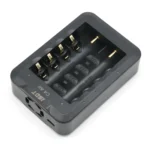 ISDT C4 Air USB Type-C Charger 6-Bay 4A Universal Battery Smart Charger w/ APP Connection for AA AAA Li-ion Rechargeable Battery - Image 17