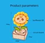 DIY Sunflower DIY Science Experiment Kit & Education Model Toy Physics Science Toys For Children Gift Toy Project - Image 11