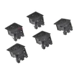 2/5PCS 3 4 5 6 7 8 13 Pin Mini DIN Female Socket Connector 4 5 6 8 Poles DIN Jack PS2 Mini Circular Keyboard and Mouse Socket - Image 2