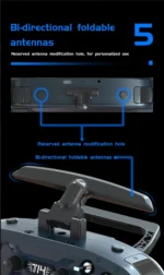 Jumper T14 2.4Ghz/915Mhz 1W ELRS Remote Control CNC Hall Sensor Gimbals Bi-directional Foldable Antenna OLED Display FPV Drone - Image 17