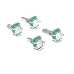 5PCS EC11 360 Degree Rotary Encoder with switch Audio Digital Potentiometer Handle 15MM 20MM 5PIN push button Coding SWITCH knob - Image 4