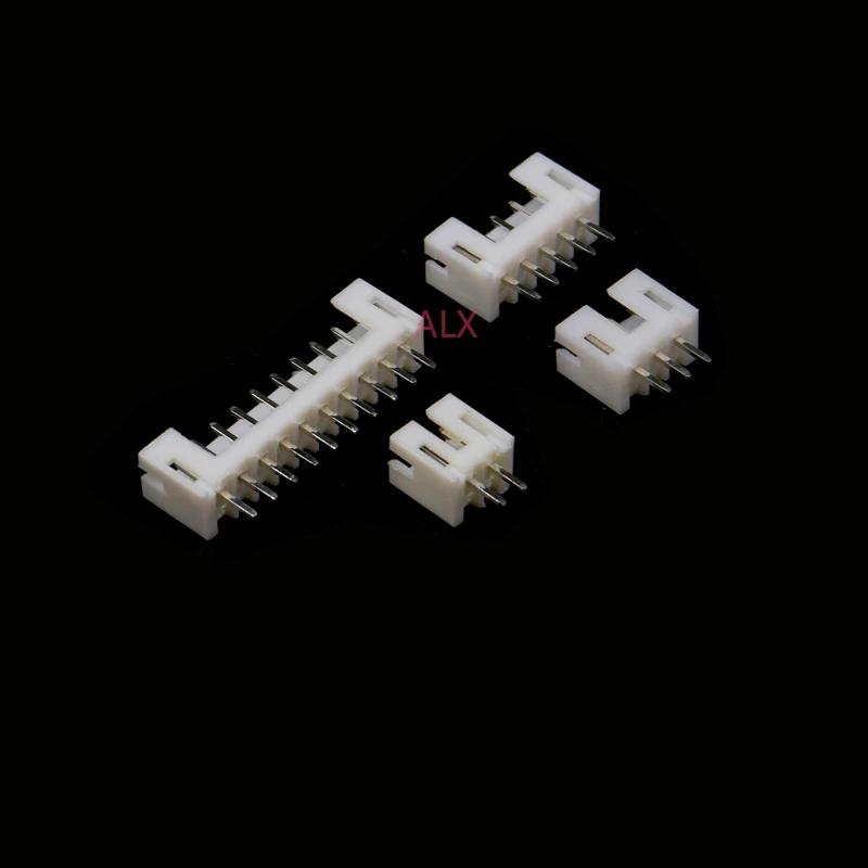 50pcs PH2.0 connector 2.0MM PITCH MALE pin header 2P/3P/4P/5P/6P/7P/8P/9P/10P/11P/12P Straight needle FOR PCB BOARD PH 2MM