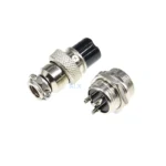 2set gx16-3 Aviation Plug Socket Circular Connector 16mm Diameter Gx16 3pin Male Female Wire Panel Connector Circular Screw Type - Image 2