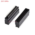 5pcs Edge Card Connector Slot 2.54 mm Pitch 8/10/12/16/18/20/28/30/36/40/50/60/72/80/98 Pin PCB Gold Finger Socket Through Holes - Image 23