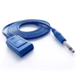 High-frequency Lip knife electrode piece neutral electrode plate cable REM flat plug electric knife negative plate connection - Image 5