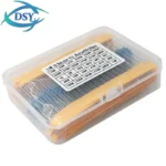600PCS 1/4W Metal Film Resistor 30 Values Resistance Kit 10R-1M 100R 220R 1K 2.2K 3.3K 4.7K 10K  0.25W 1% Resistors Set With Box - Image 9