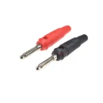 5PCS 4mm 32A Solderless Side Stackable Banana male Plug Copper Connectors Terminals - Image 3