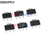 50PCS AMS1117 Series AMS1117-3.3V AMS1117-1.8V AMS1117-1.2V AMS1117-5.0V AMS1117-2.5V AMS1117-3.3AMS1117-5.0 AMS1117-ADJ New IC - Image 2