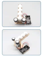 Electric Ball Pitching Machine Kits Kids DIY Science Toys Children Educational Technology Project Model Toys For Gift - Image 9